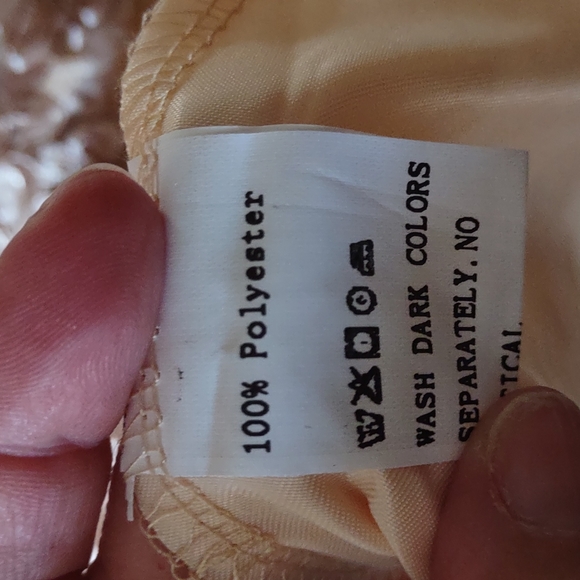 Cream hi low dress - Picture 4 of 4